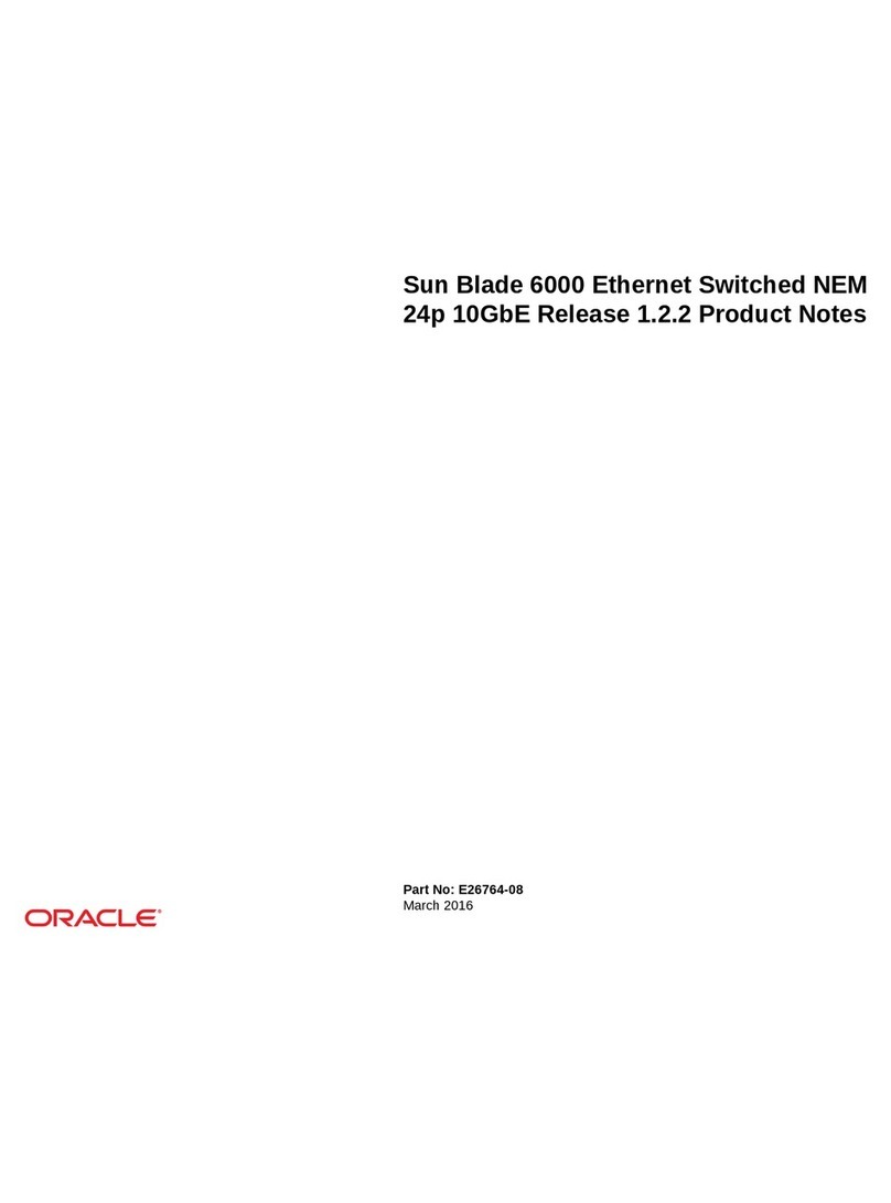 Oracle Sun Blade 6000 Service manual