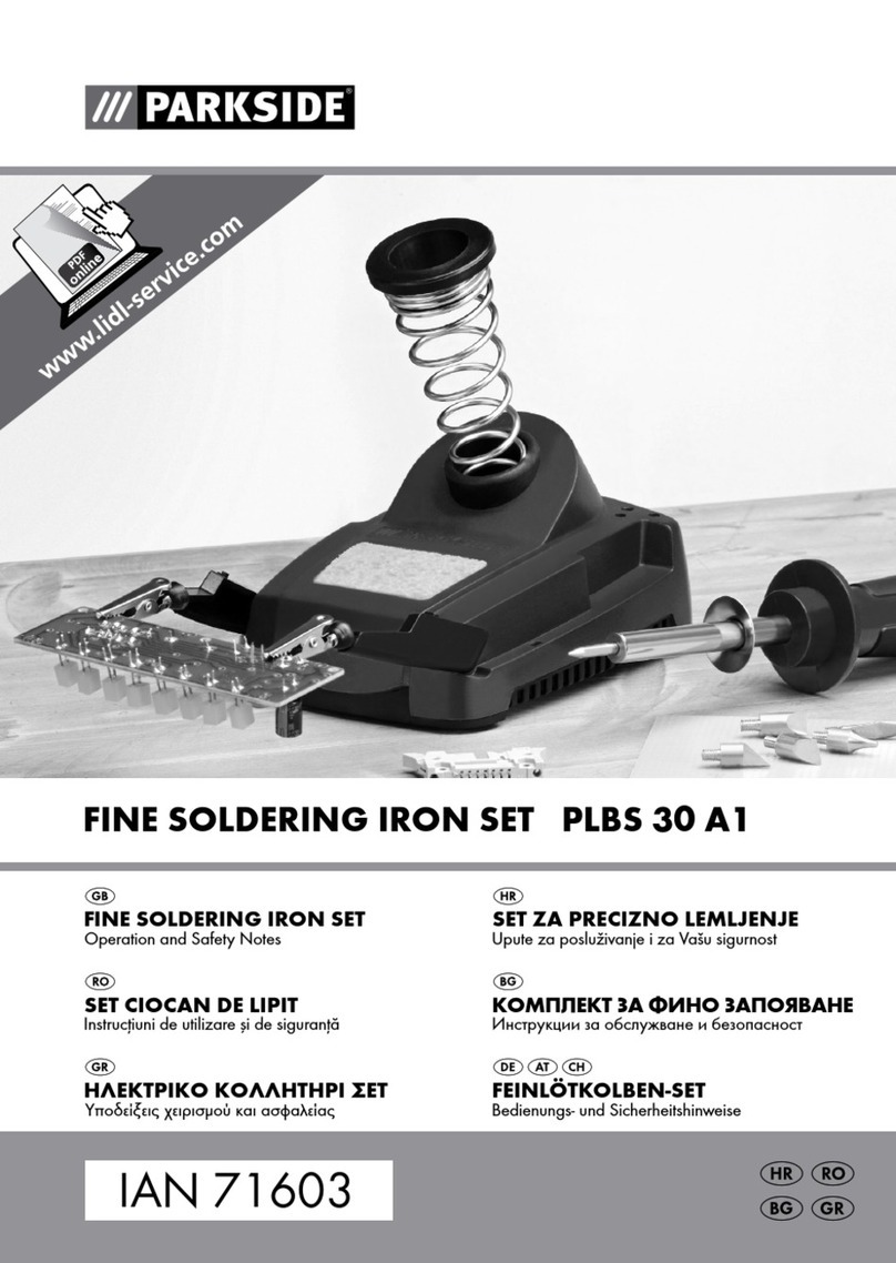 Parkside PLBS 30 A1 User manual