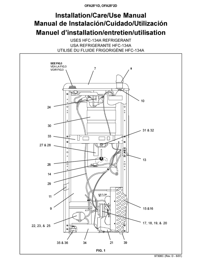 Elkay OFA25*1D Installation, care & use manual Elkay OFA25*1D Installation, care & use manual