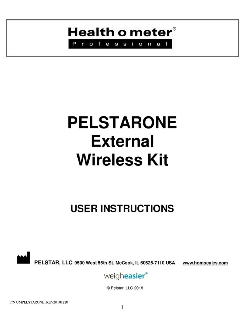 Health O Meter PELSTARONE User instructions