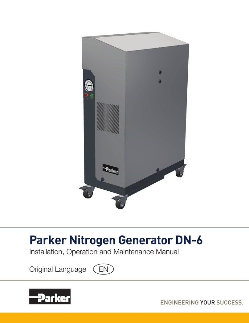 Parker DN-6 Series Installation, operation and maintenance manual