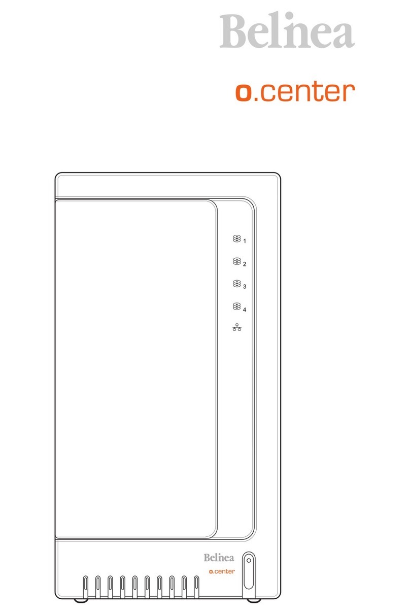 BELINEA o.center user manual