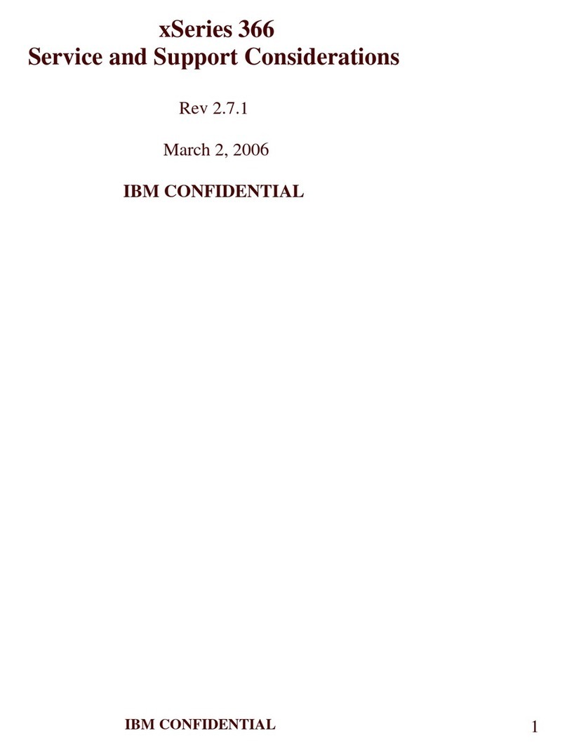 IBM X366 Series Service and Support Considerations