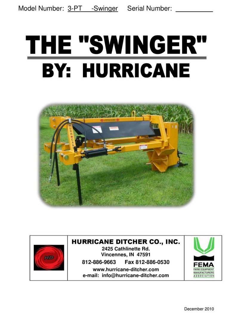 Hurricane 3-PT-Swinger manual Hurricane 3-PT-Swinger manual