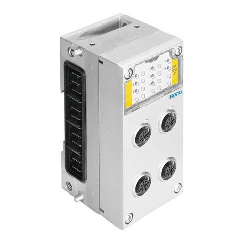 Festo CPX-FVDA-P2 User manual