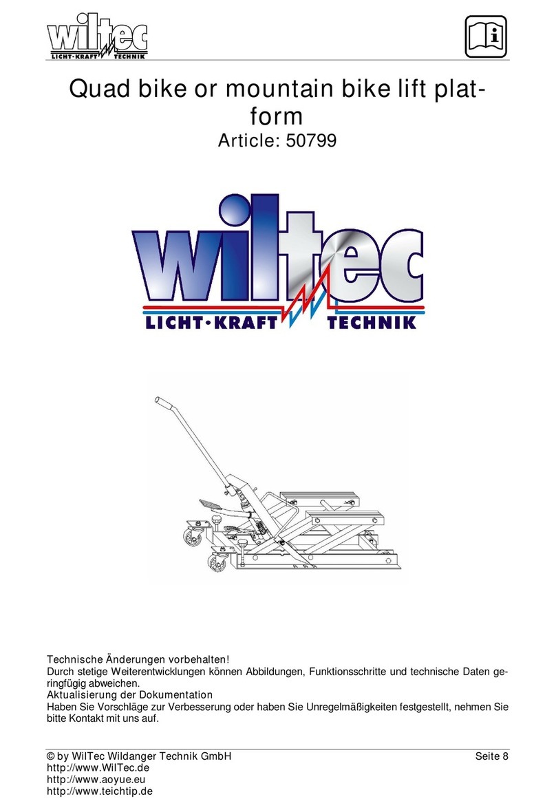 WilTec 50799 User manual