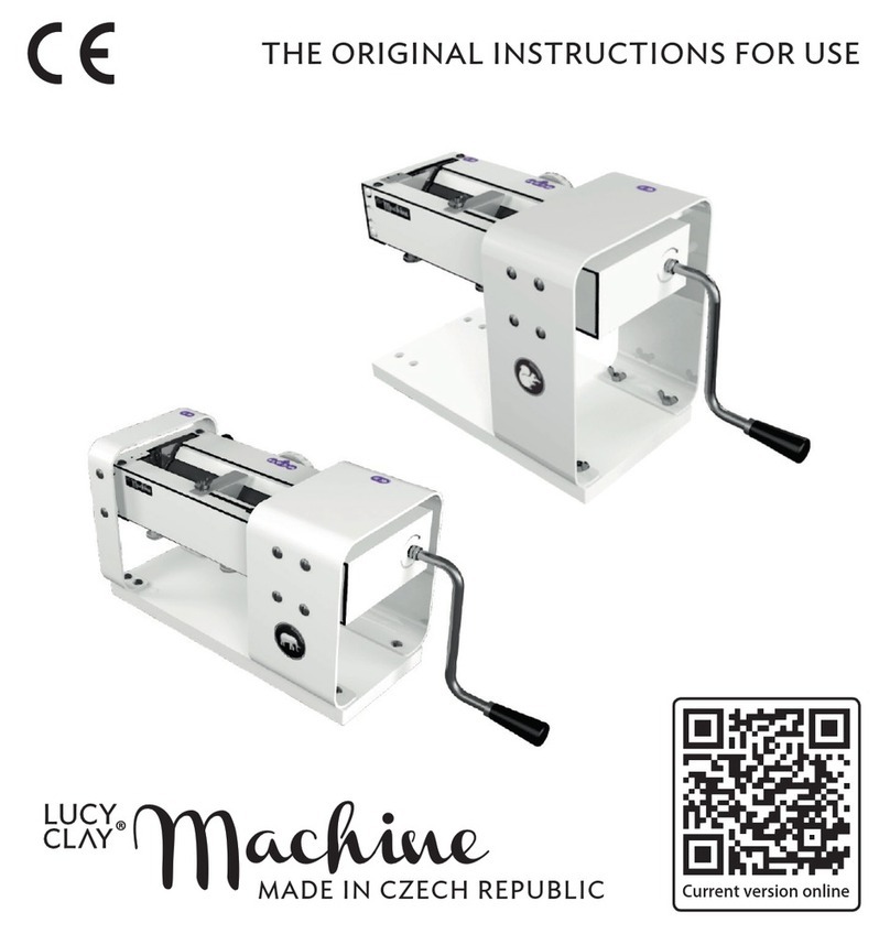 LC Tools Lucy Clay Machine Instructions for use