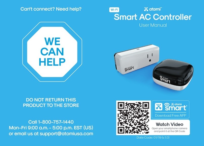 ATOMI Smart AC Controller AT1310 user manual