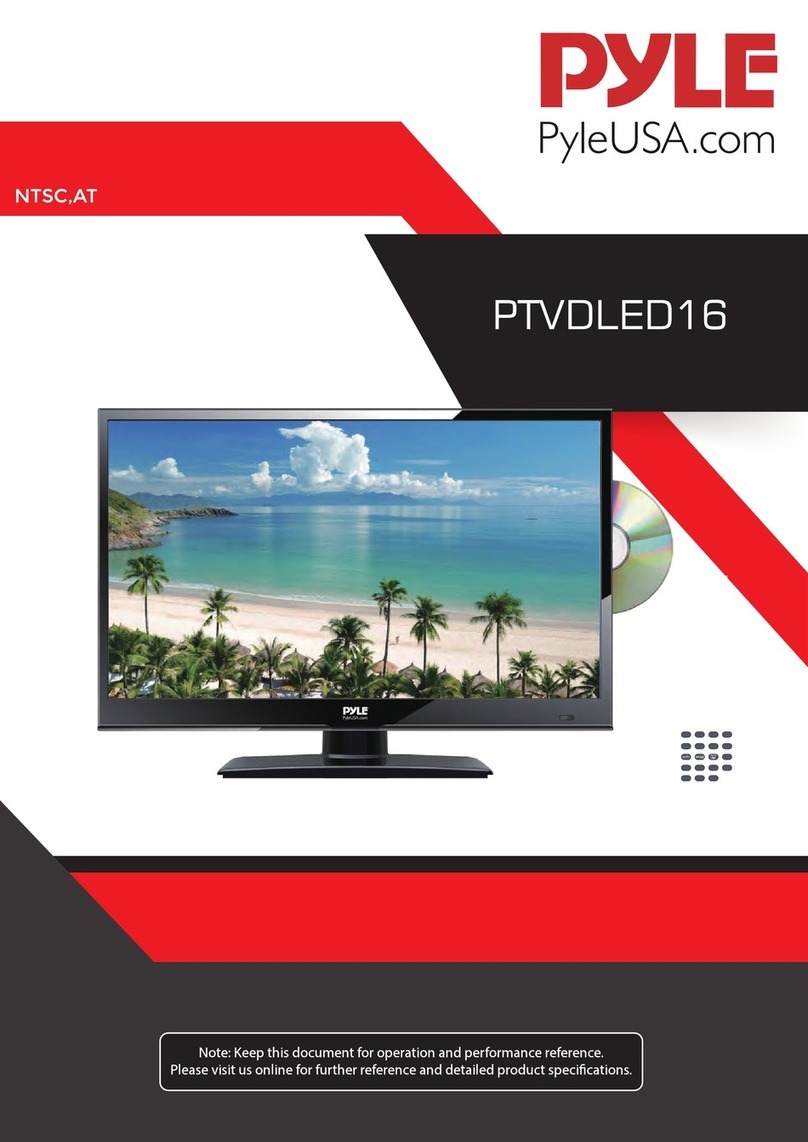 Pyle PTVDLED16 manual