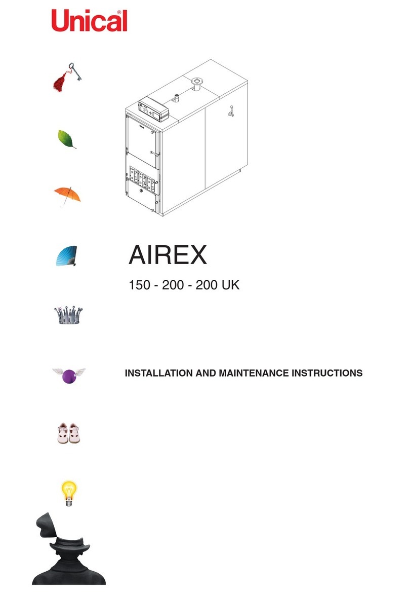 Unical AIREX Series User manual Unical AIREX Series User manual