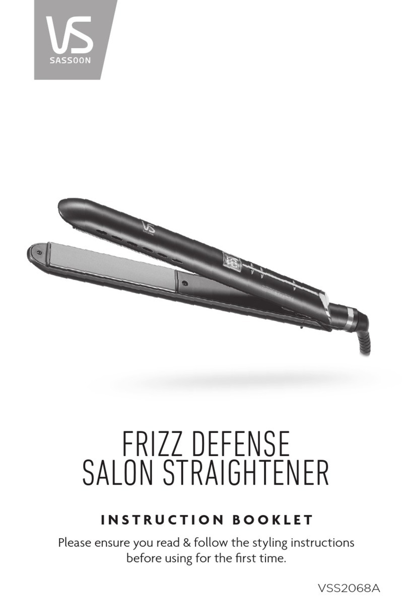 SASSOON VSS2068A User manual