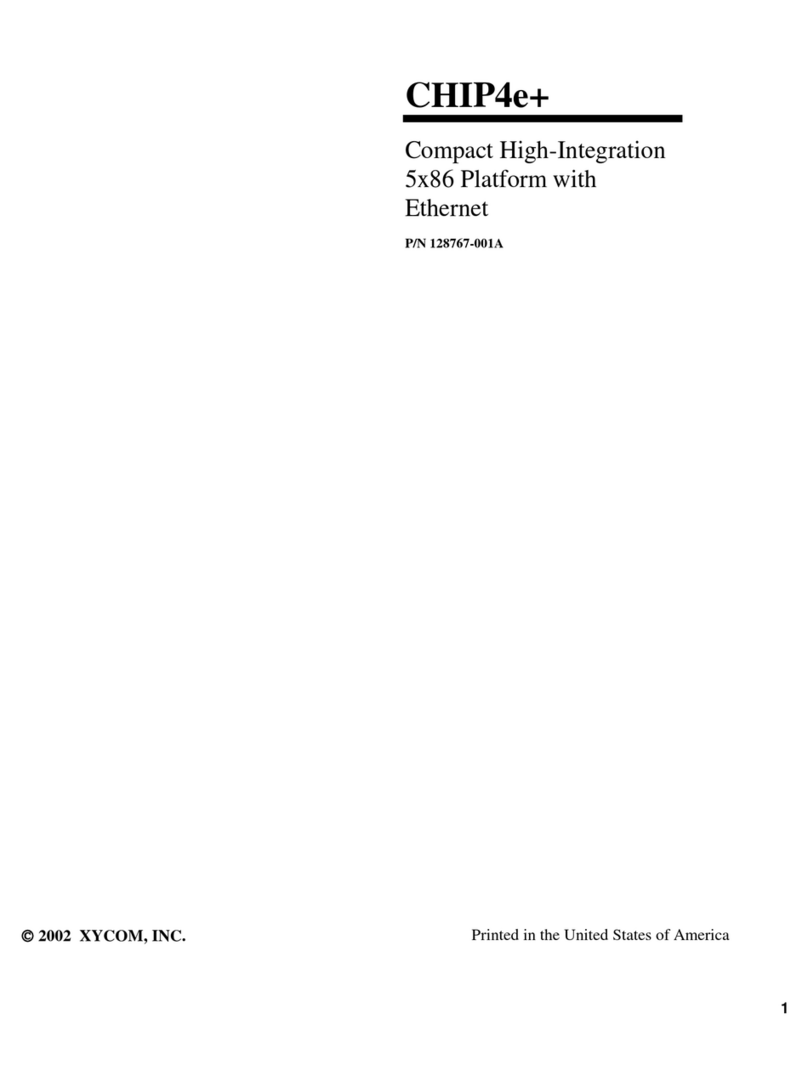 Xycom CHIP4e+ user manual