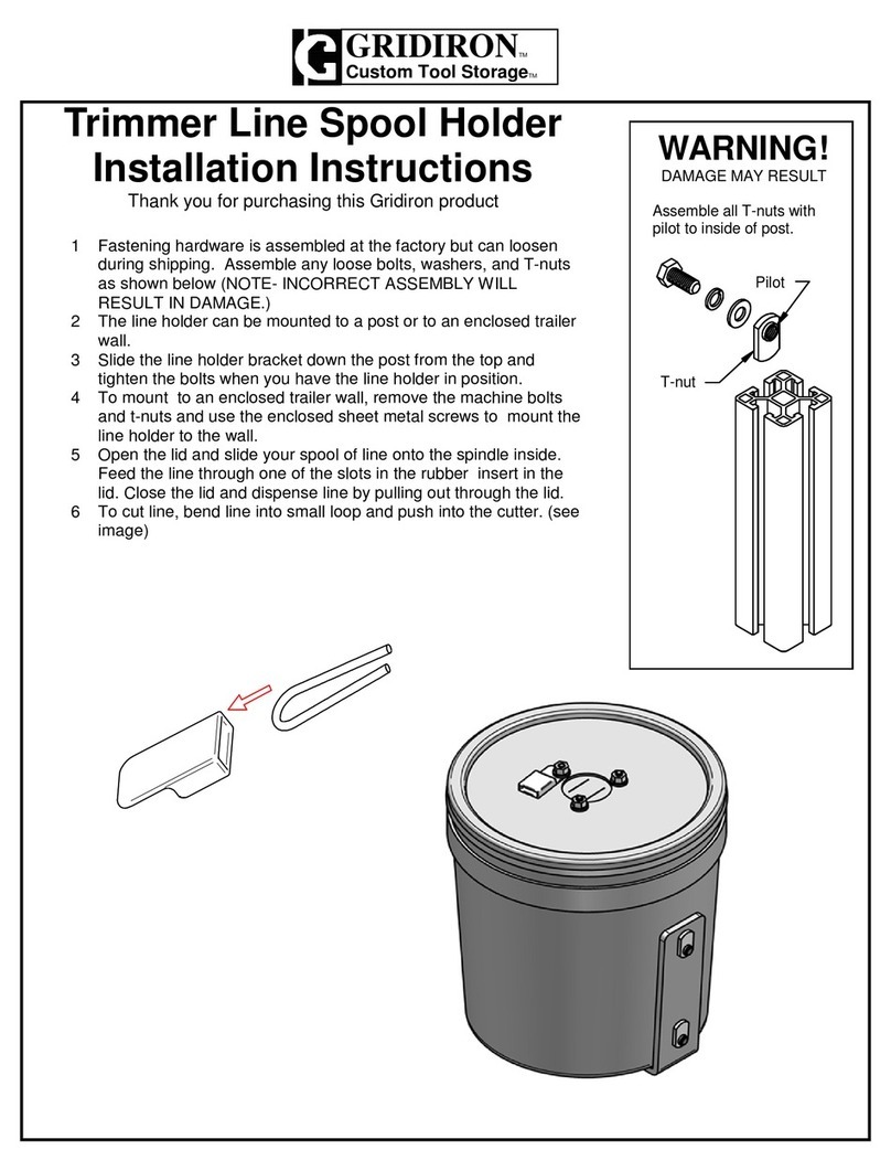 GRIDIRON TL-01 User manual