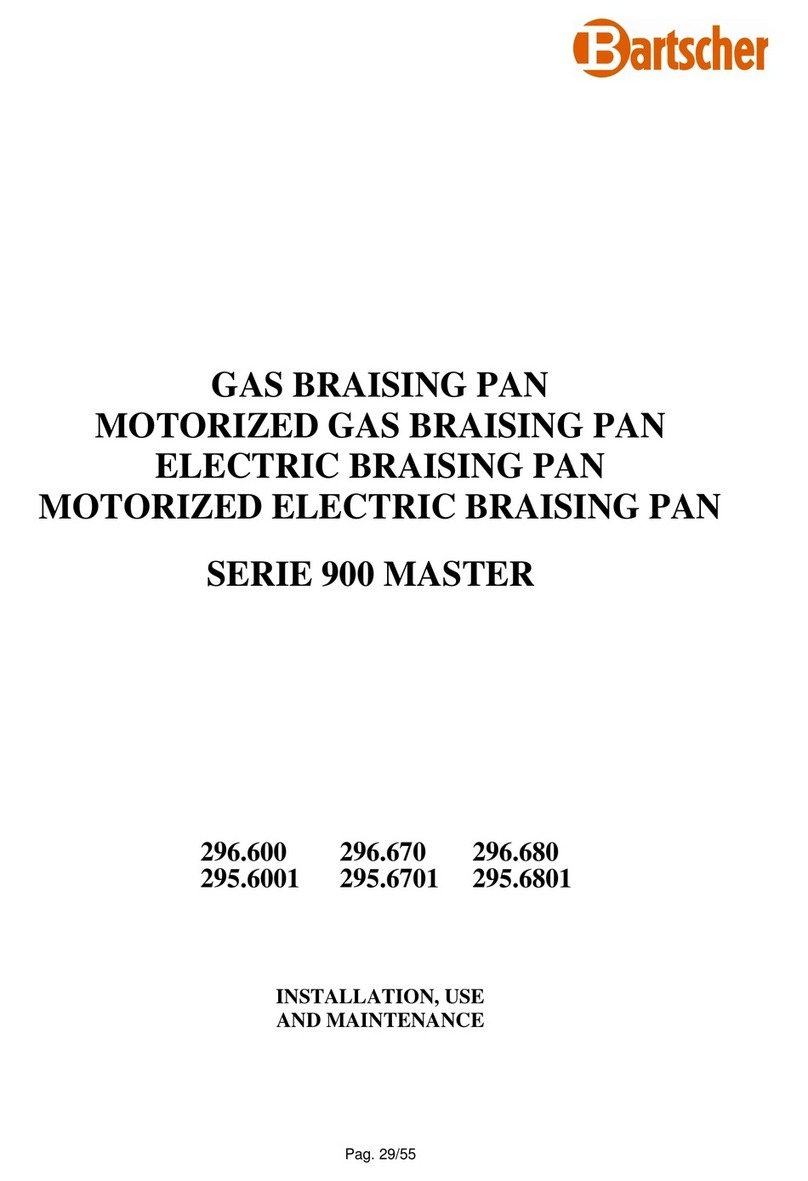 Bartscher 900 SERIES Quick start guide