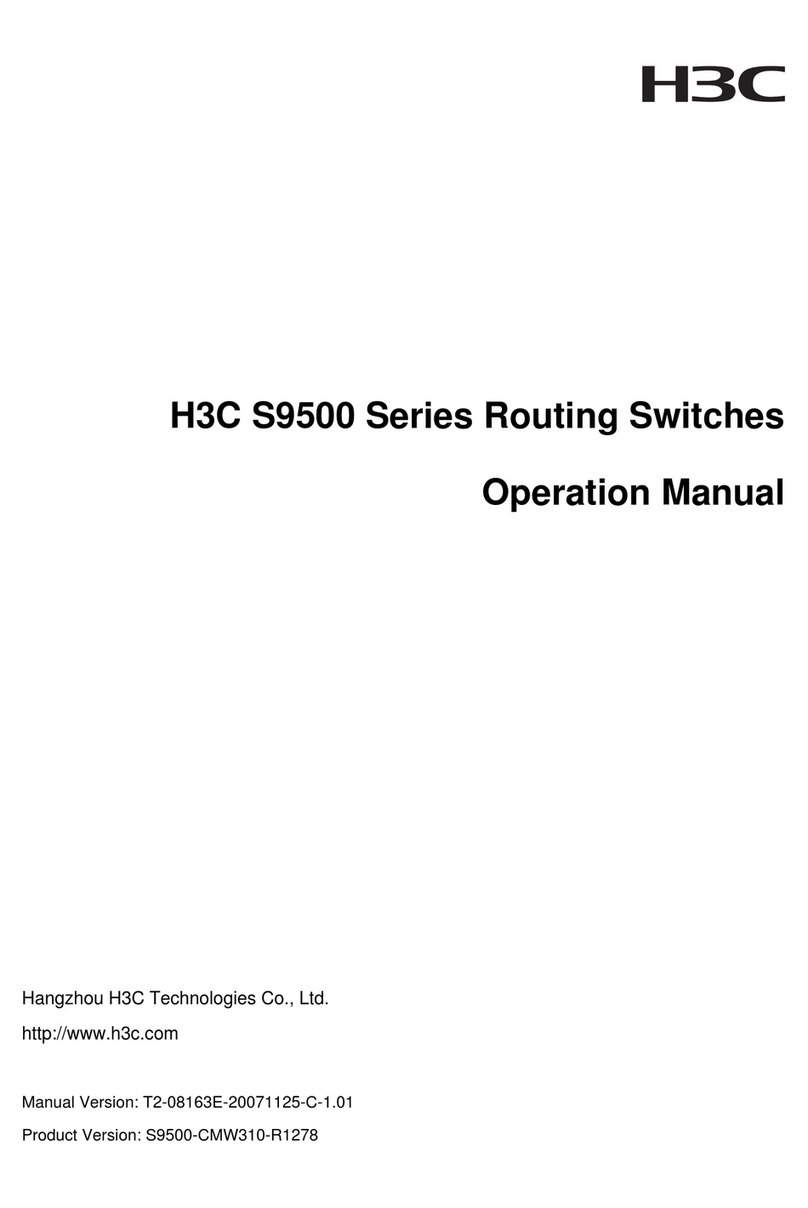 H3C S9500 Series Operation manual