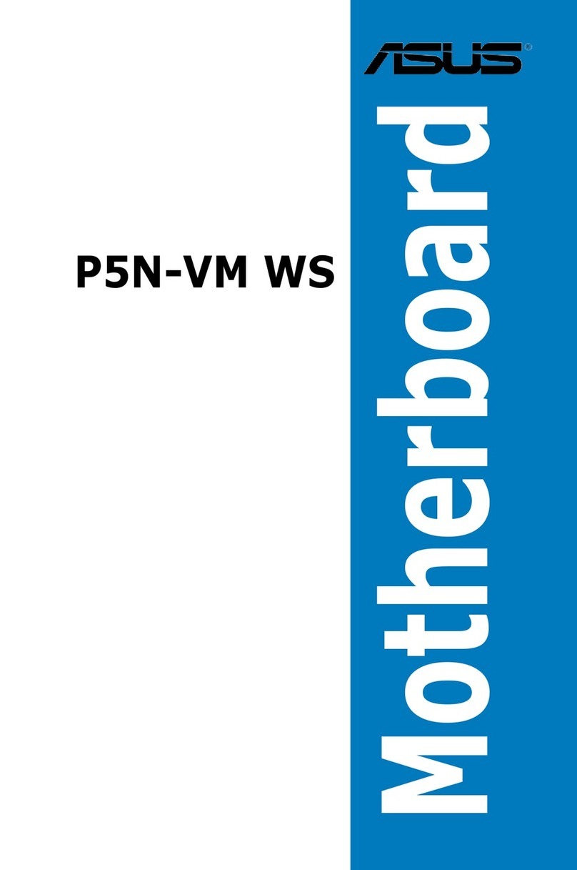 Asus P5N-VM WS - Motherboard - Micro ATX manual