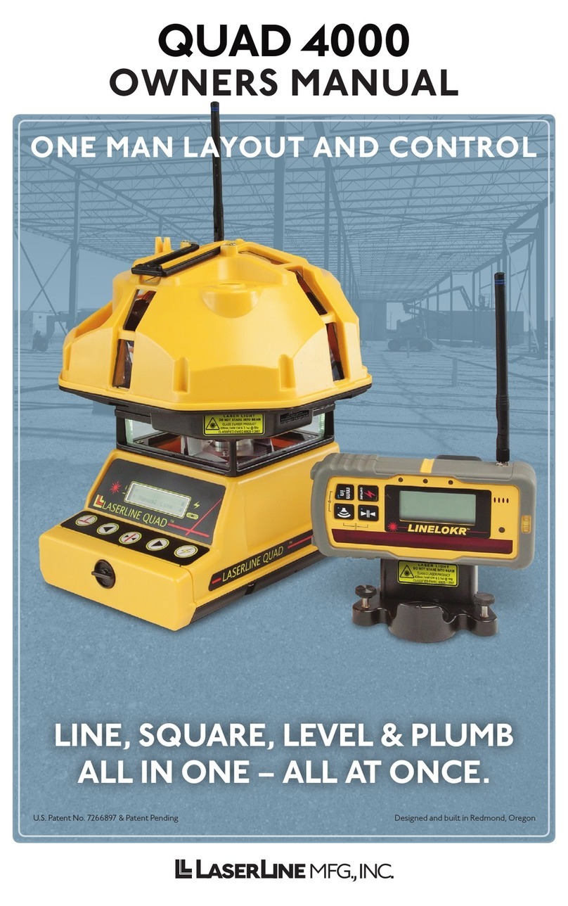 LaserLine QUAD 4000 owner's manual