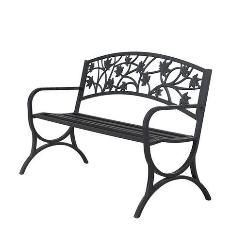 for Living Maple Leaf Park Bench Assembly instructions