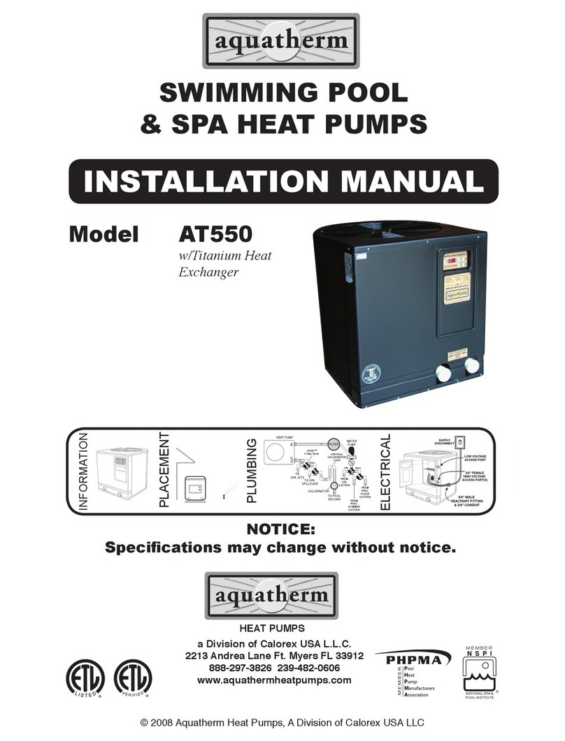 aquatherm AT550 installation manual aquatherm AT550 installation manual
