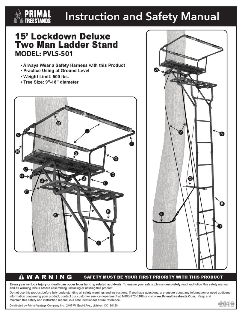 Primal PVLS-501 Instruction and safety manual