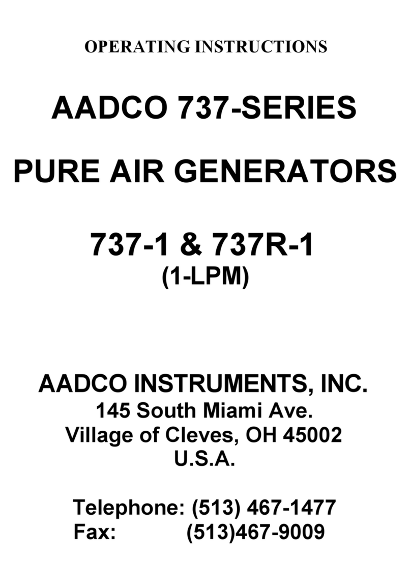 AADCO 737 Series operating instructions AADCO 737 Series operating instructions