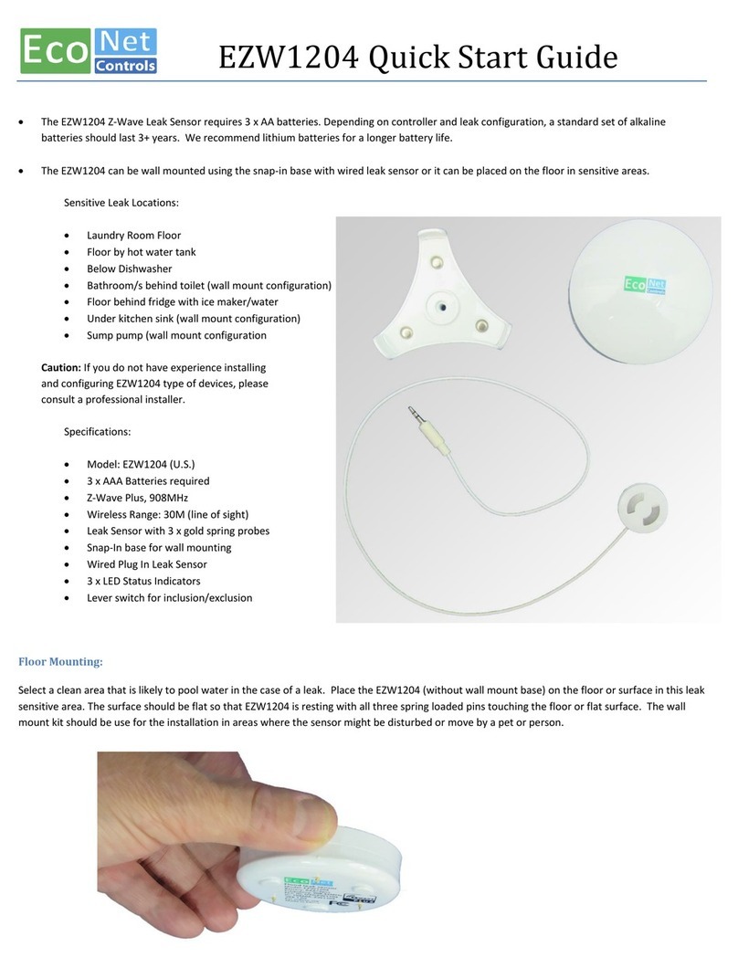 EcoNet EZW1204 quick start guide