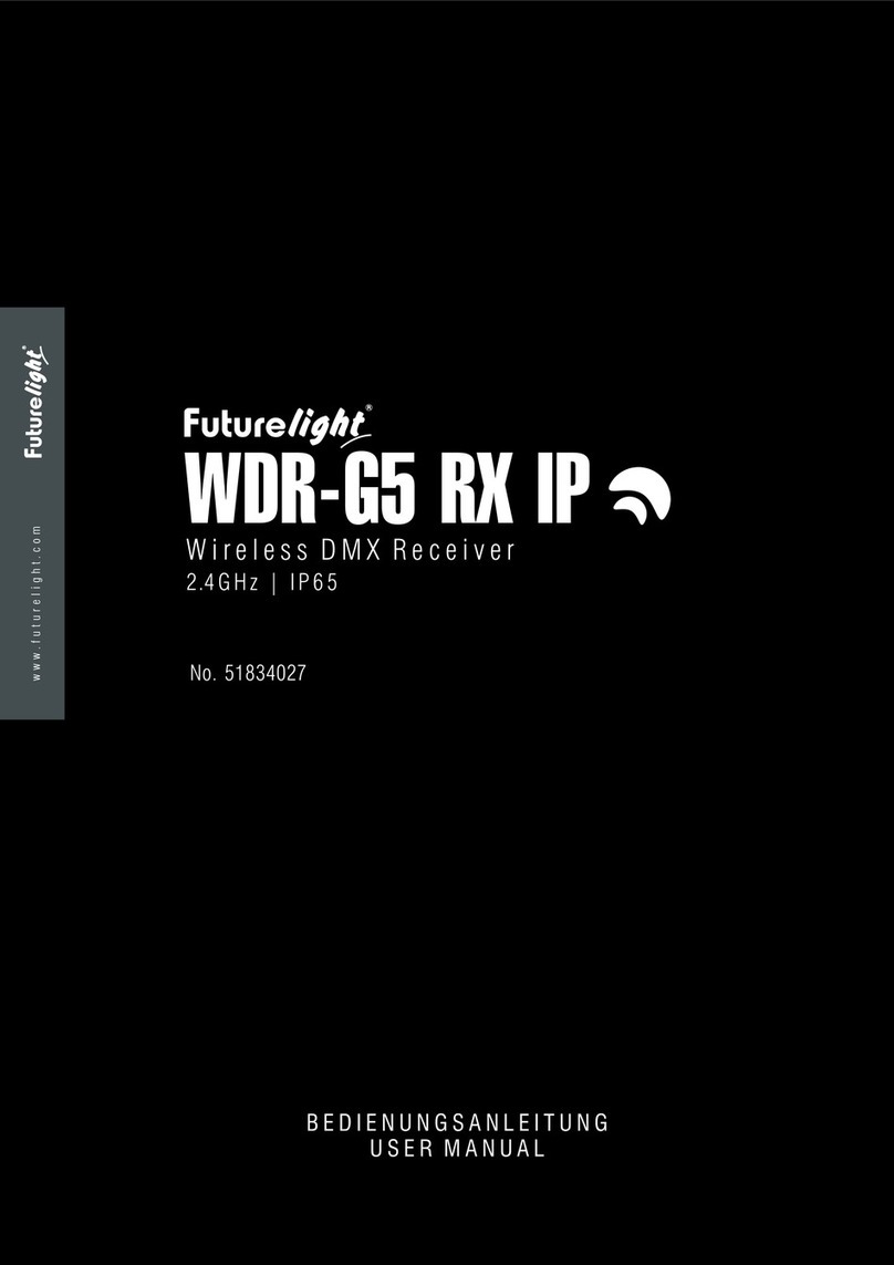Future light WDR-G5 RX IP user manual