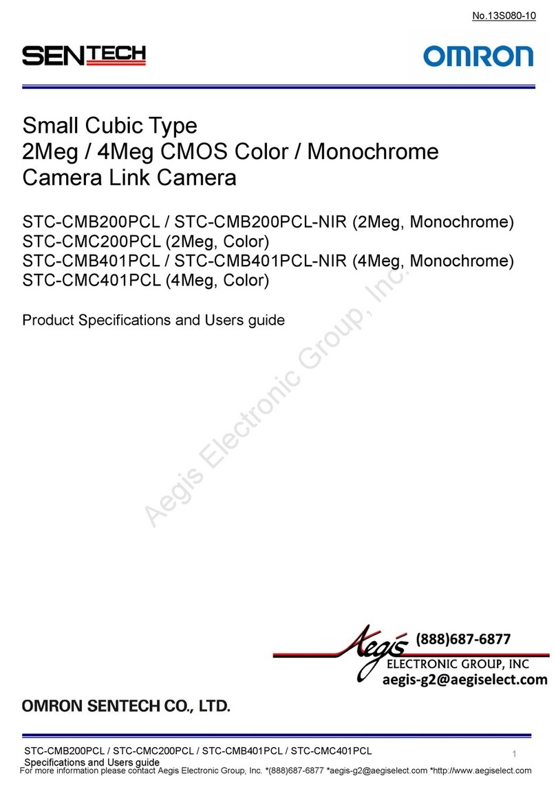 Omron Sentech STC-CMB200PCL Installation instructions