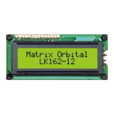 Matrix Orbital LK162-12 User manual