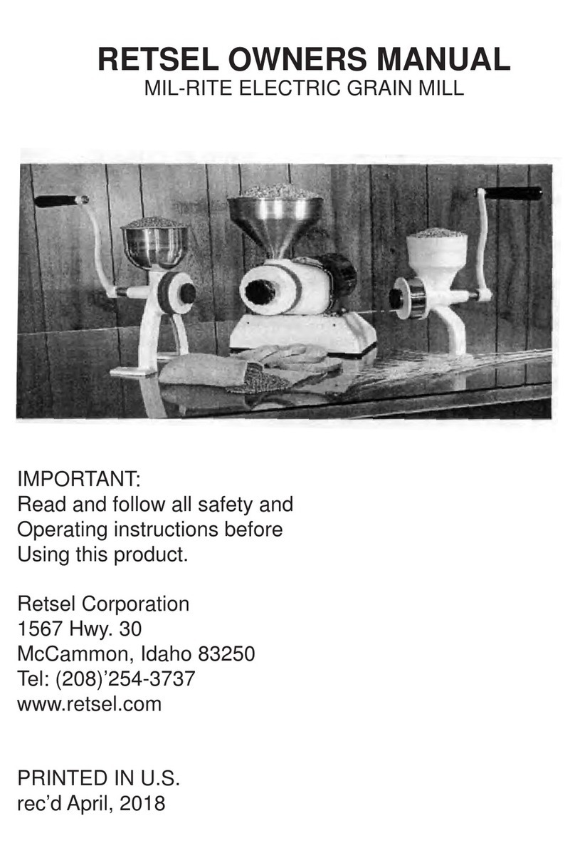 Retsel MIL-RITE Series owner's manual