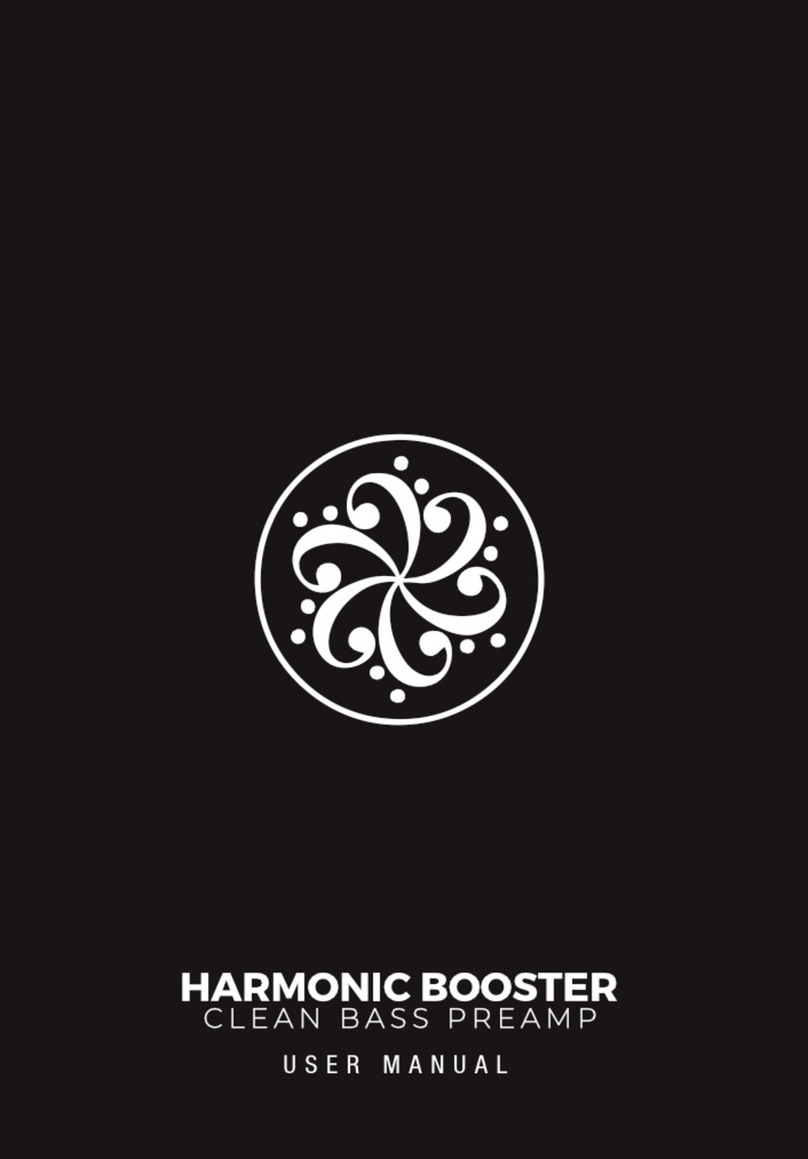 Darkglass Electronics Harmonic Booster user manual