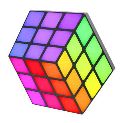 Ledj Rubix RGB 3D Panel User manual