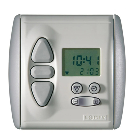 SOMFY Chronis Smart RTS User manual