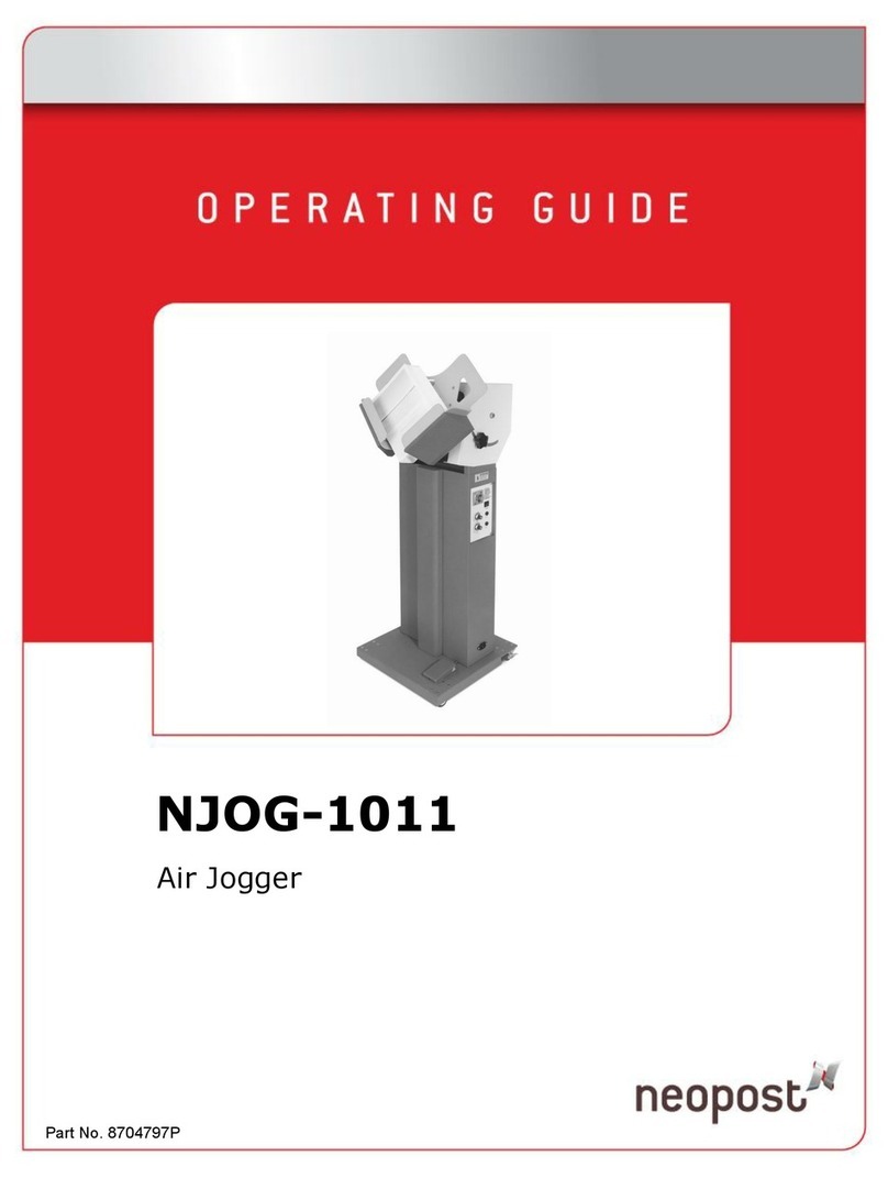Neopost NJOG-1011 operating guide