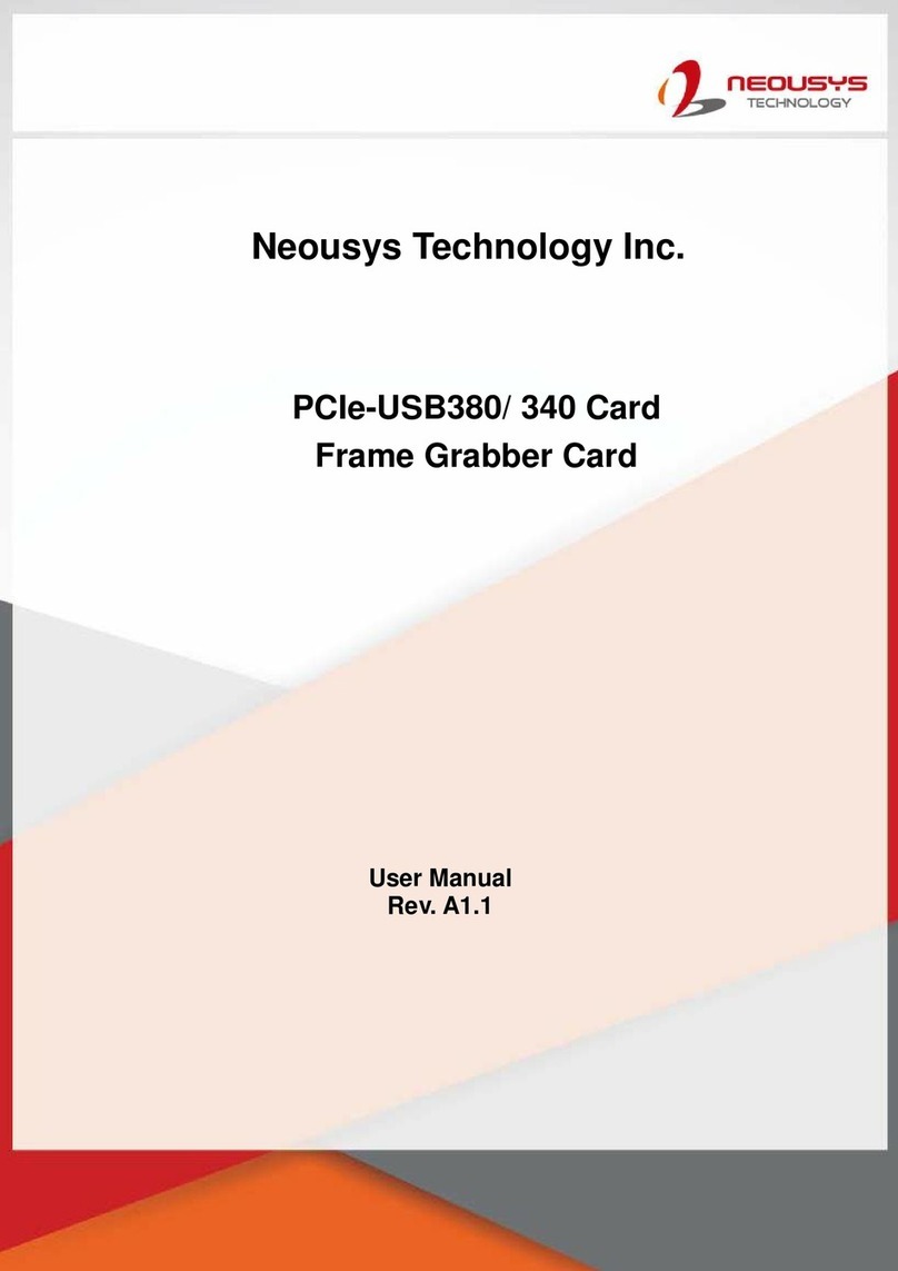 Neousys Technology PCIe-USB380/340 user manual Neousys Technology PCIe-USB380/340 user manual