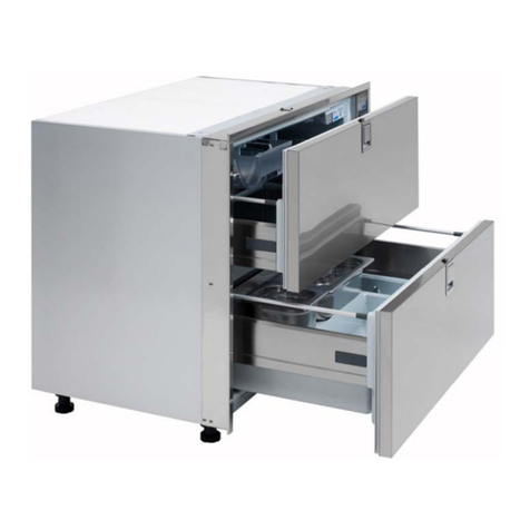 Indel Webasto Isotherm Drawer 190 Installation & operating instructions