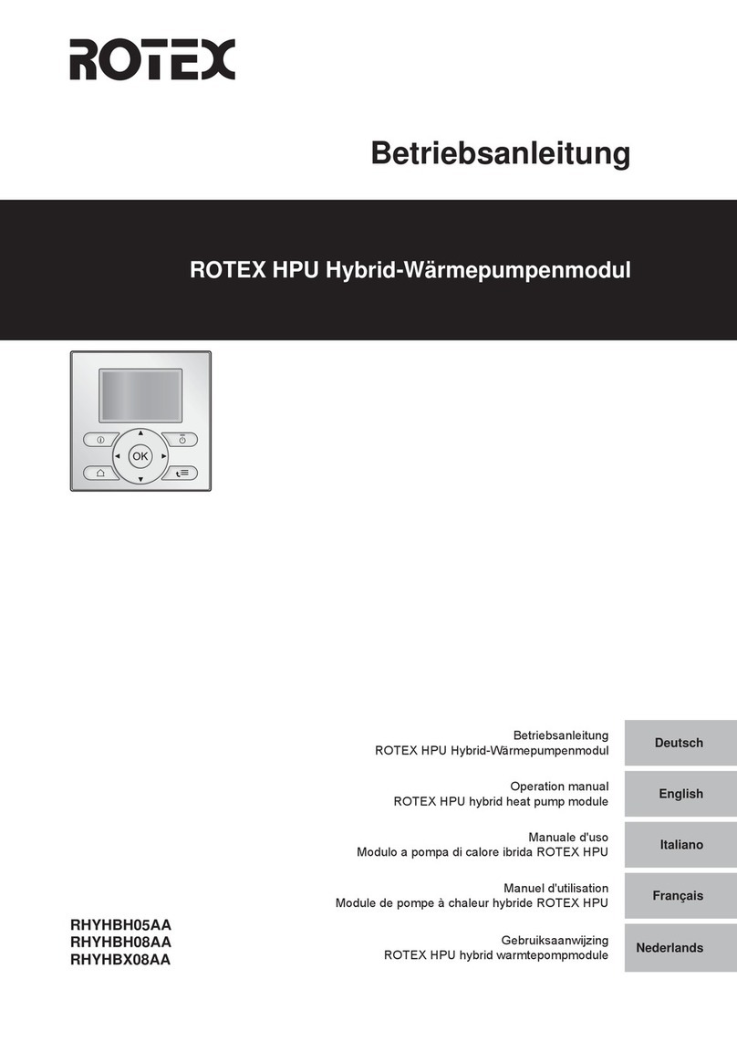 Rotex RHYHBH05AA User manual