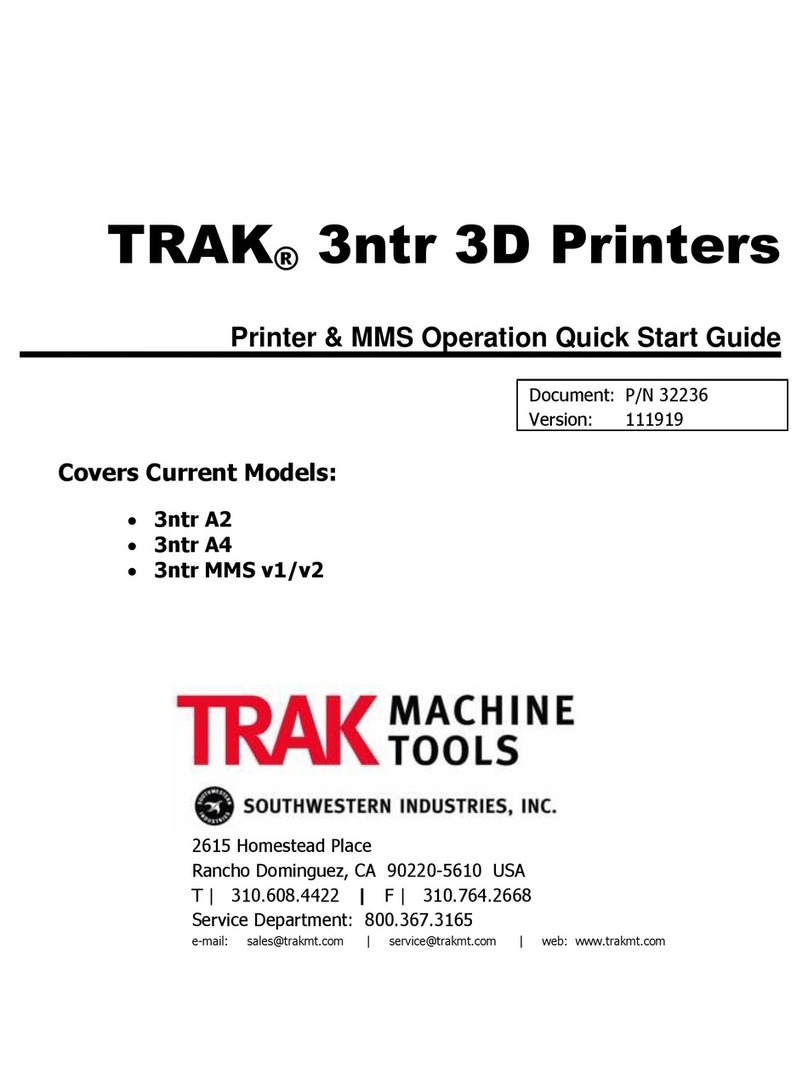 TRAK 3ntr Series quick start guide