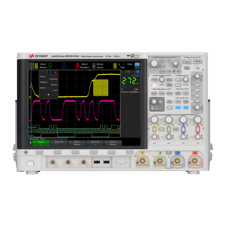 Keysight Technologies InfiniiVision MSO-X 4022A Manual