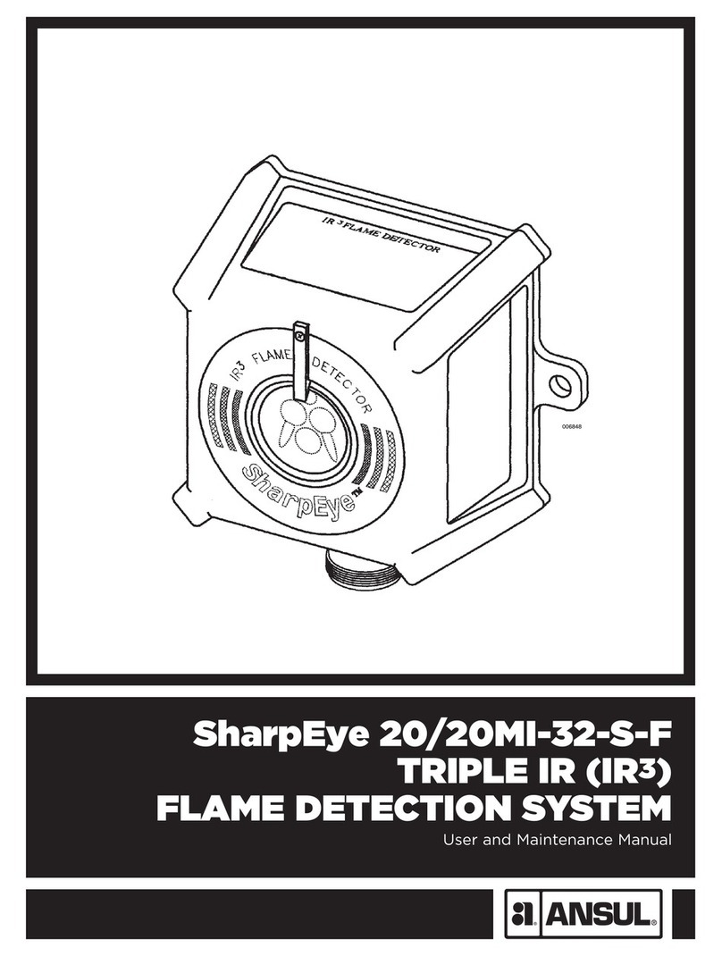 Ansul SharpEye 20/20MI-32-S-F User and maintenance manual