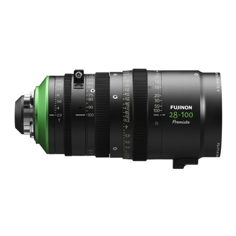 FujiFilm FUJINON Premista28-100mmT2.9 F/M Operation manual