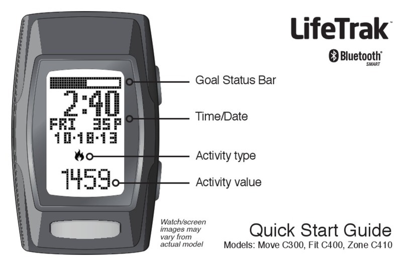 LifeTrak Move C300 User manual