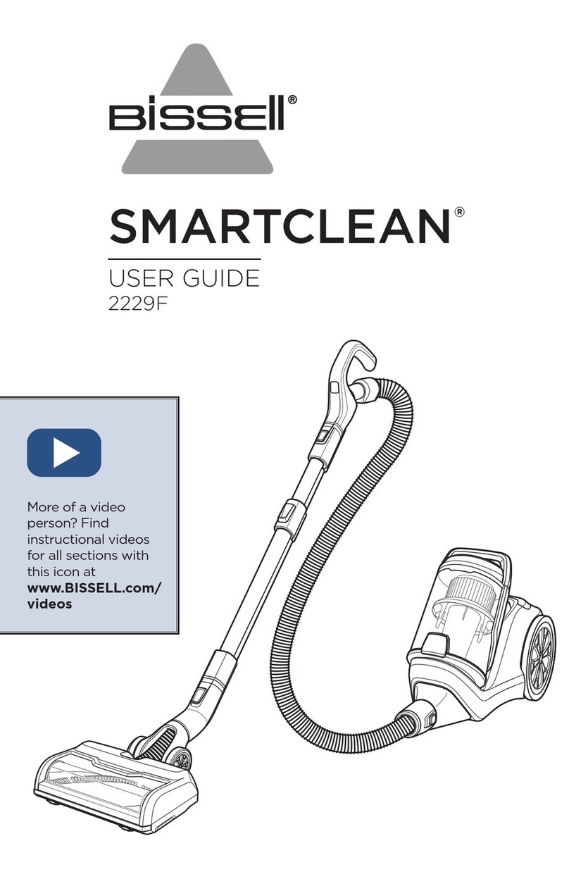 Bissell SMARTCLEAN 2229F User manual