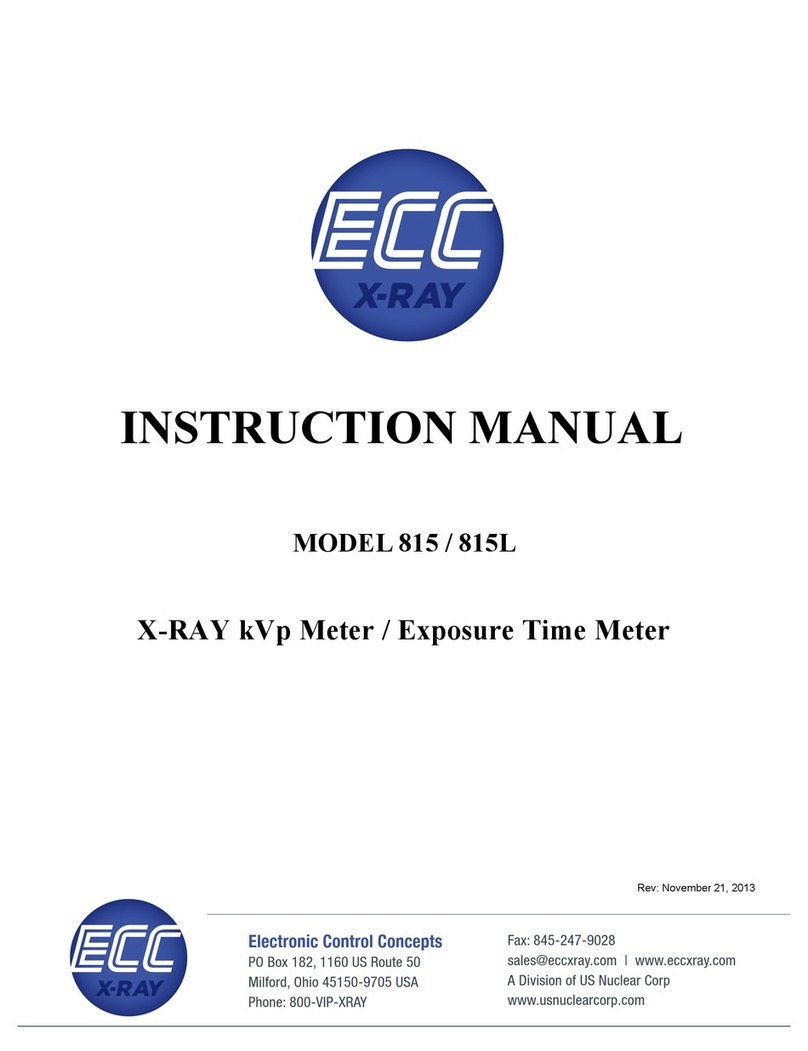 ECC X-RAY 815 instruction manual