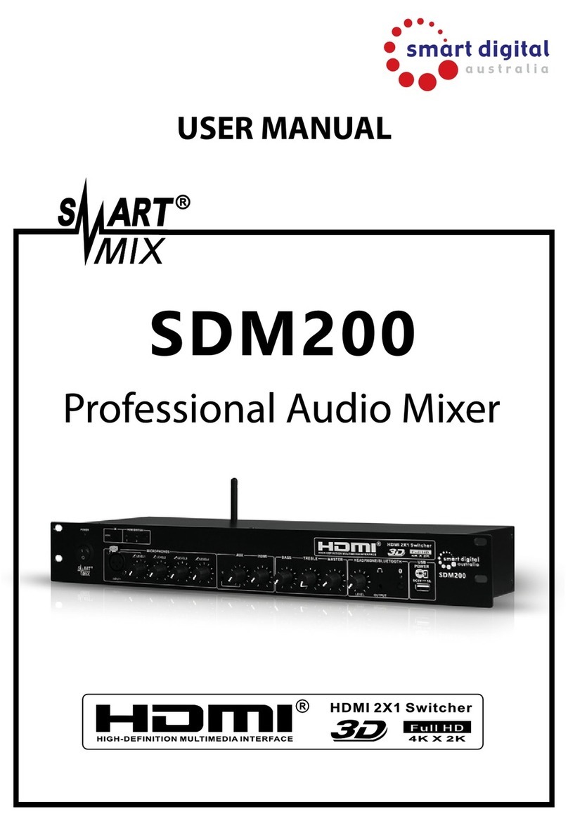 Smart Digital Smart Mix SDM200 user manual