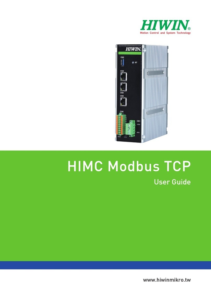 Hiwin HIMC Modbus TCP user guide
