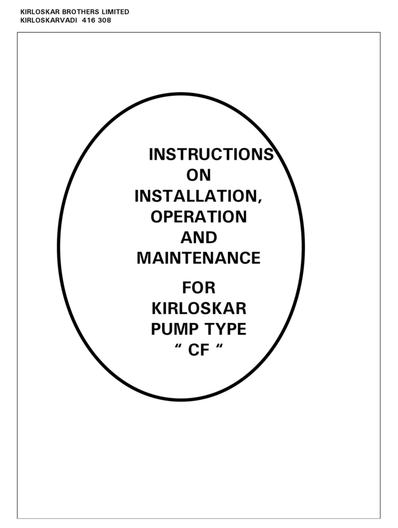 KIRLOSKAR CF Series Programming manual KIRLOSKAR CF Series Programming manual