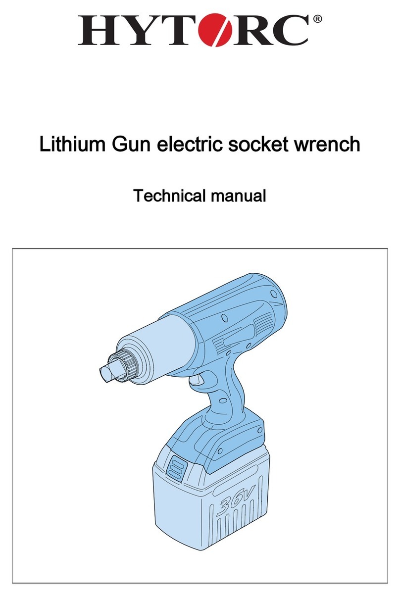 Hytorc Lithium BTM-0250 User manual