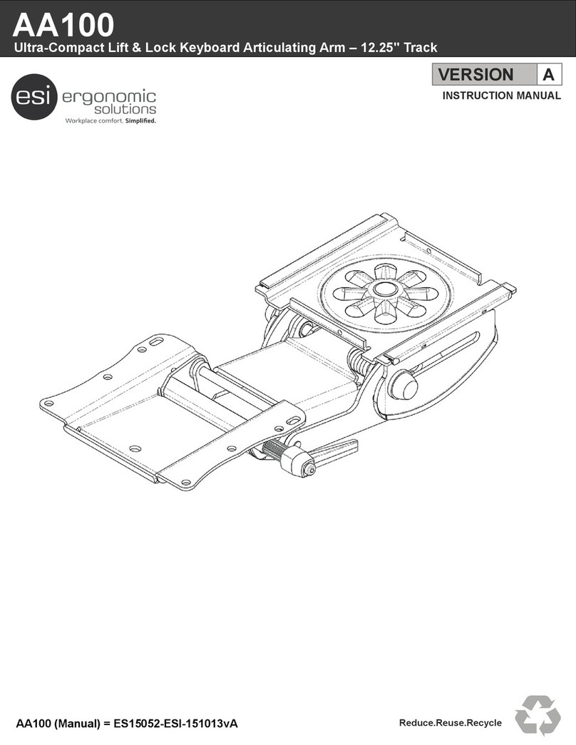 ESI AA100 User manual