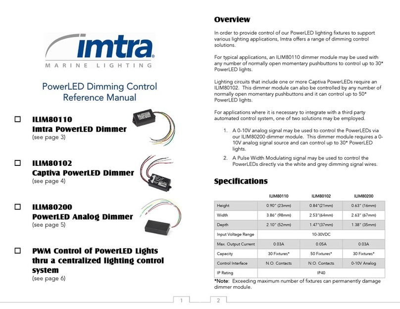 Imtra LIM80110 Reference manual